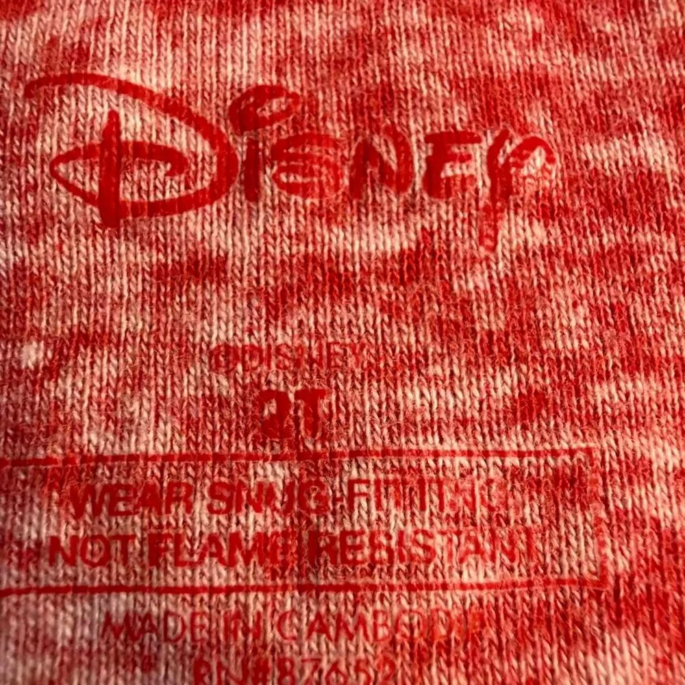 Disney Mickey Mouse Red Pajamas